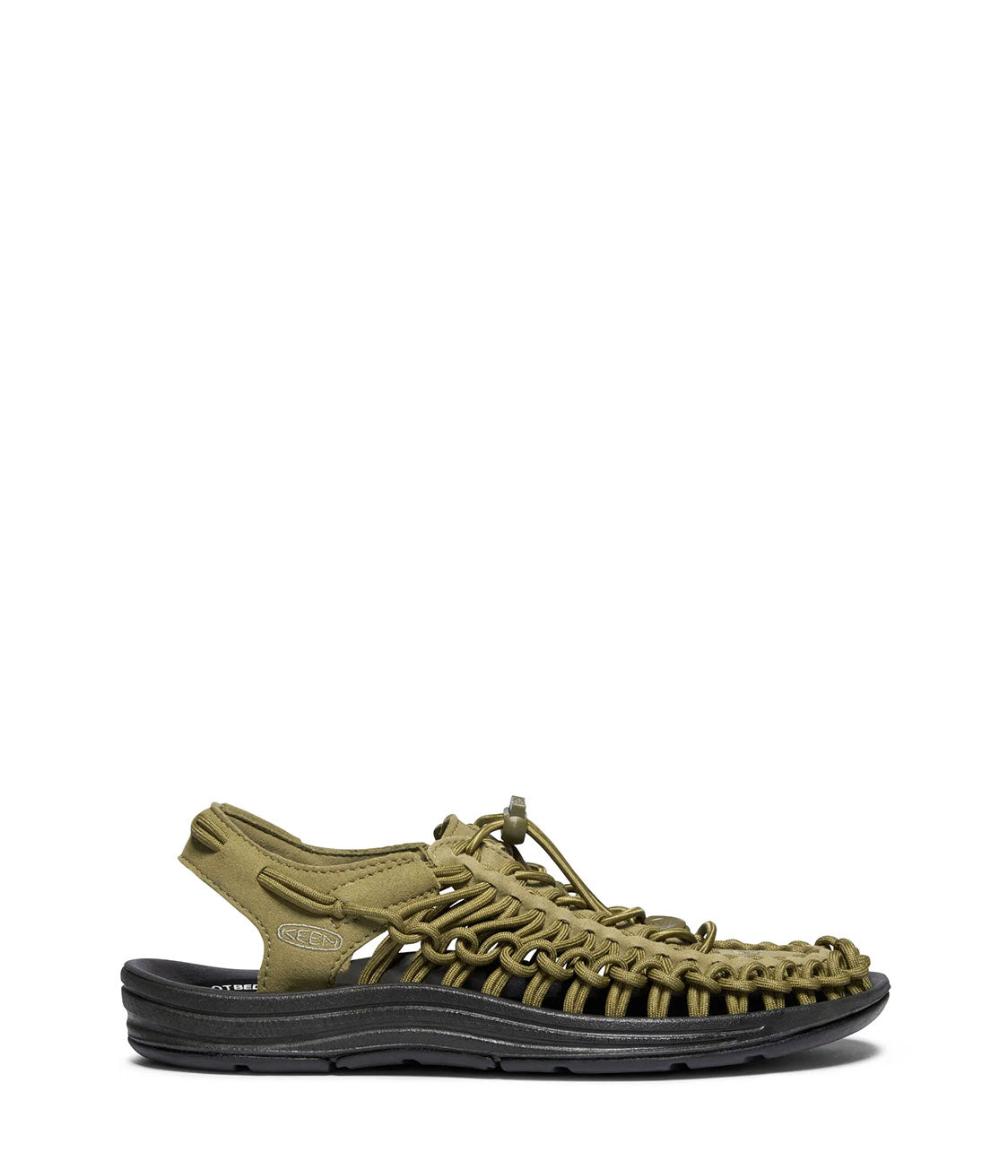 KEEN Keen Uneek Mens Dark Olive/Black Sneakers/Lifestlye