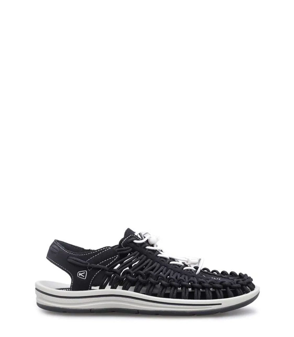 KEEN Keen Uneek Mens Black/Silver Birch Sneakers/Lifestlye