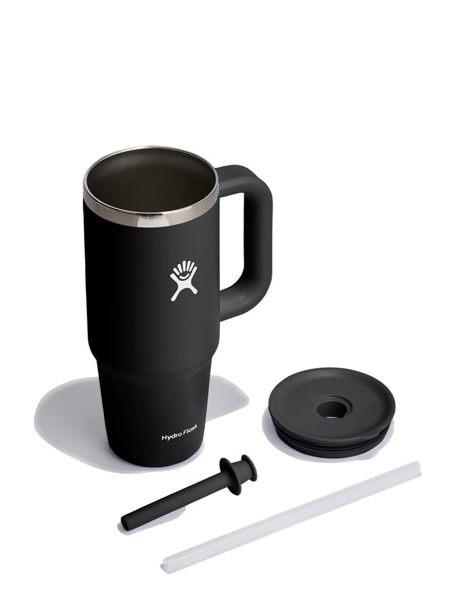 HYDRO FLASK HYDRO FLASK 24 OZ ALL AROUND TRAVEL TUMBLER BLACK