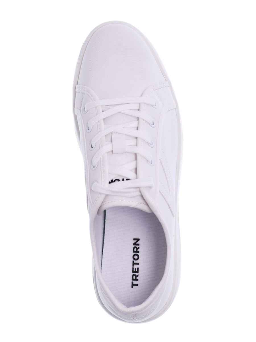 TRETORN Elias White/White Mens Sneakers