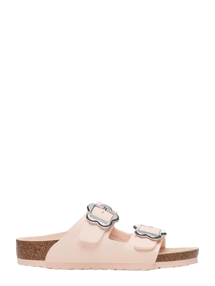 BIRKENSTOCK Arizona Flower Buckle Kids Sandals