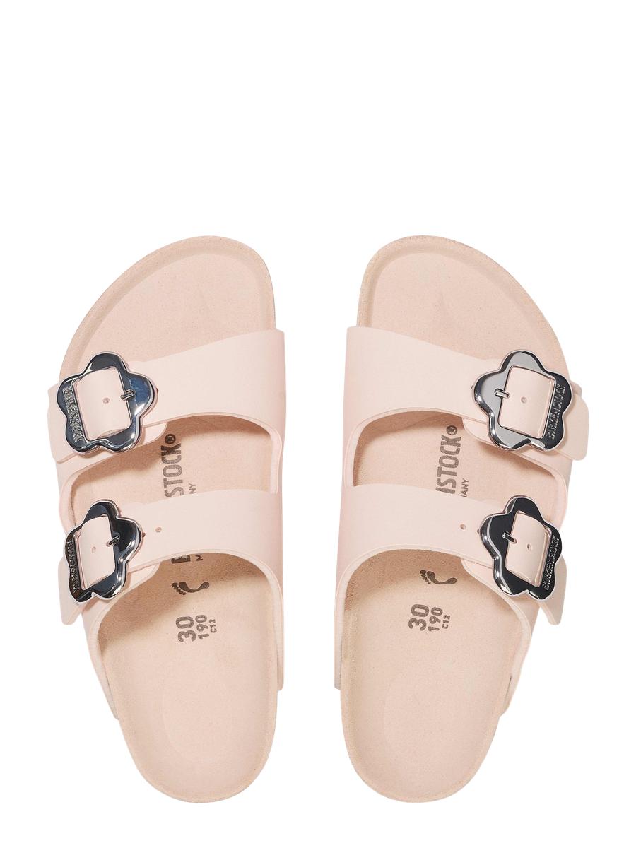 BIRKENSTOCK Arizona Flower Buckle Kids Sandals