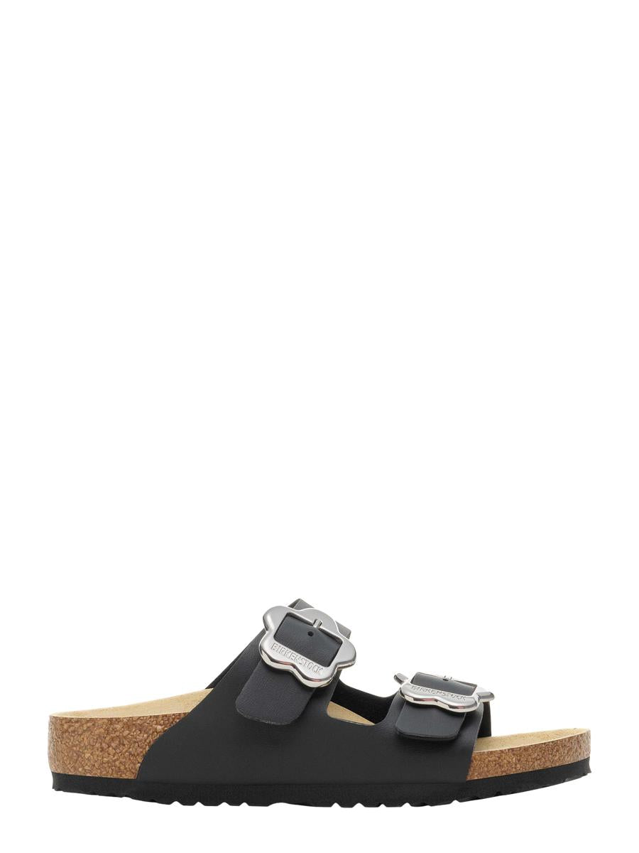 BIRKENSTOCK Arizona Flower Buckle Kids Sandals