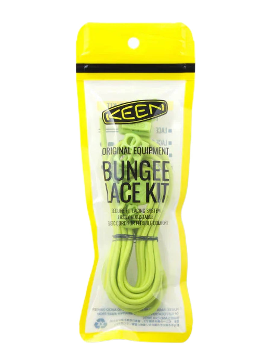 KEEN Keen Bungee Shoelace Kit Unisex Lime Laces