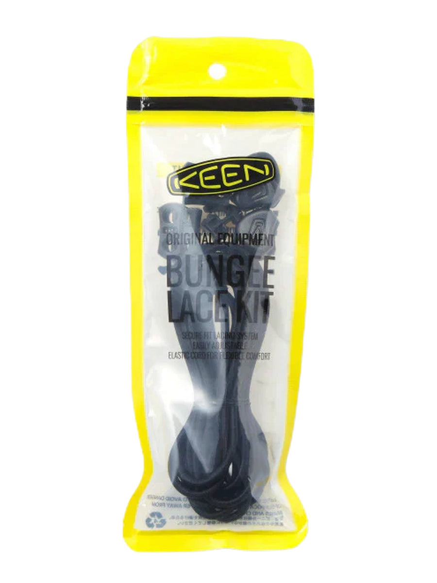 KEEN Keen Bungee Shoelace Kit Unisex Black Laces