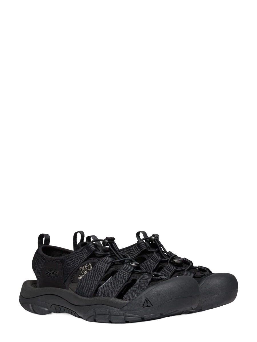 KEEN Keen Newport H2 Mens Triple Black Outdoor Sandals
