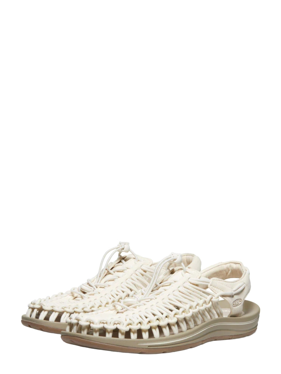 KEEN Keen Uneek Womens White Cap/Cornstalk Sneakers/Lifestyle