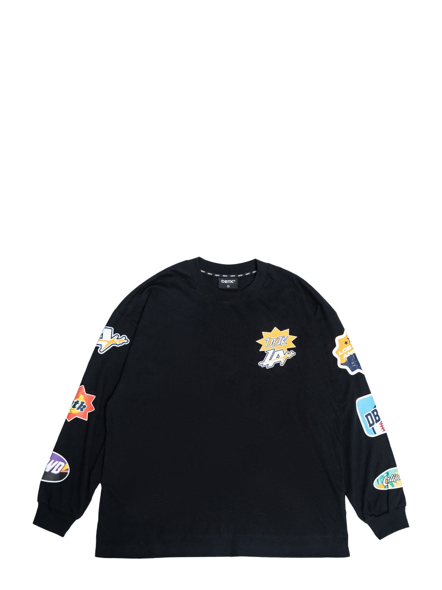 DONT BLAME THE KIDS APPAREL CO La Patches L/S Tee Short Sleeves Shirt
