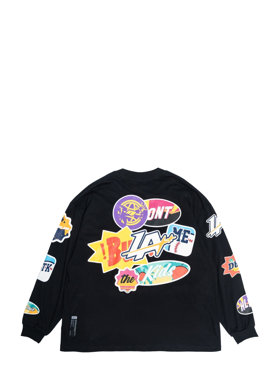 DONT BLAME THE KIDS APPAREL CO La Patches L/S Tee Short Sleeves Shirt