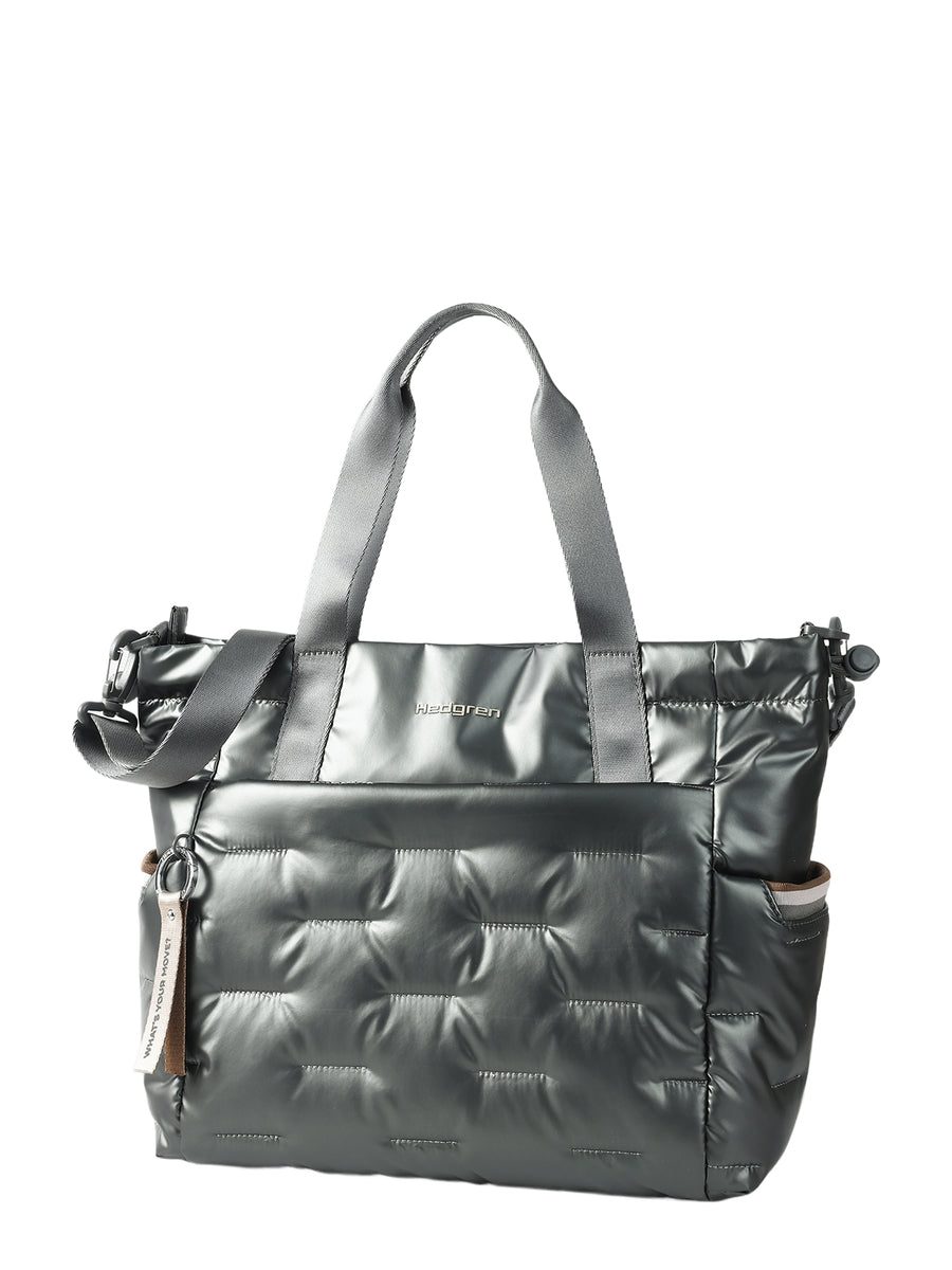 HEDGREN Puffer Tote/Shoulder Bag