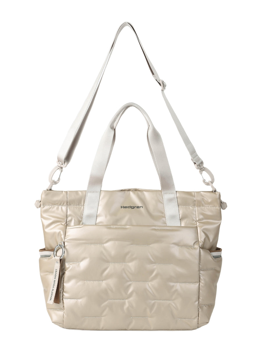 HEDGREN Puffer Tote/Shoulder Bag