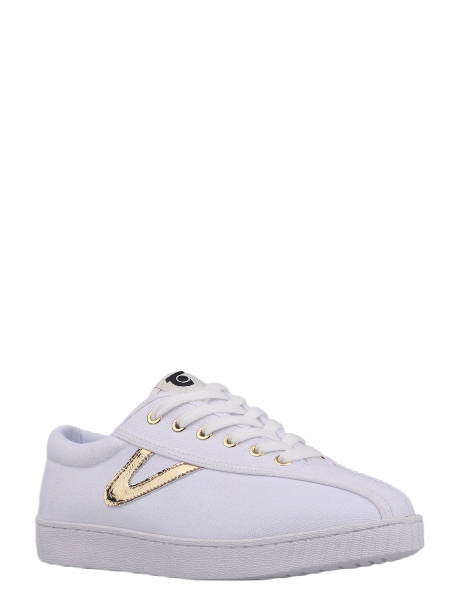 TRETORN Nylite White/Gold Womens Sneakers
