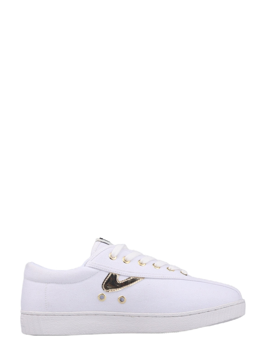 TRETORN Nylite White/Gold Womens Sneakers