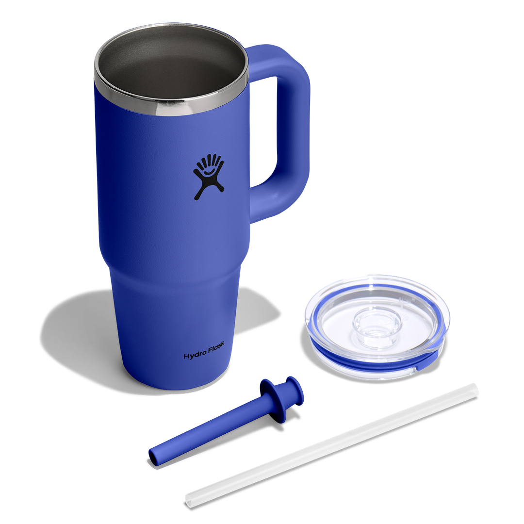 HYDRO FLASK Travel Tumbler Clear Lid Water Bottle