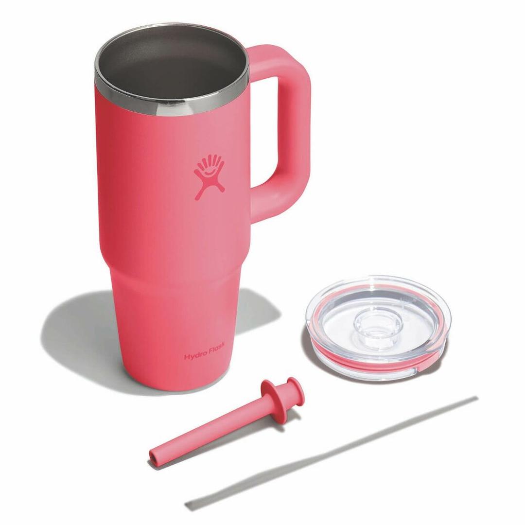 HYDRO FLASK Travel Tumbler Clear Lid Water Bottle