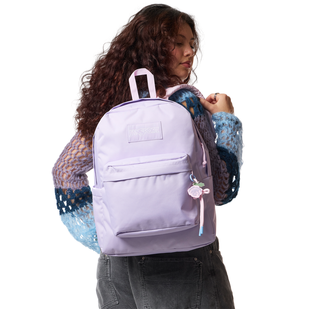 JANSPORT Superbreak Plus Charm Backpack