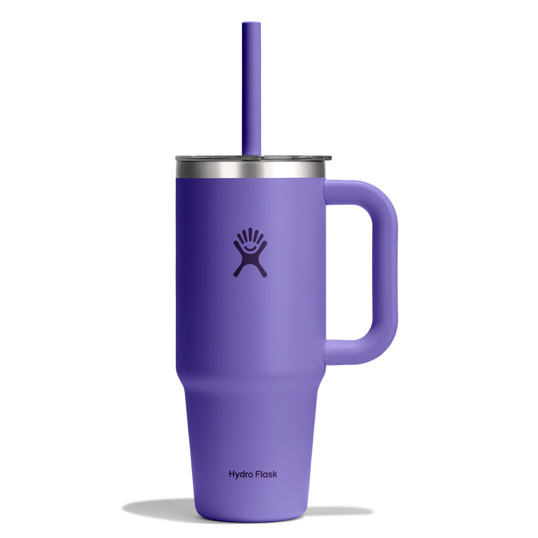 HYDRO FLASK Travel Tumbler Clear Lid Water Bottle