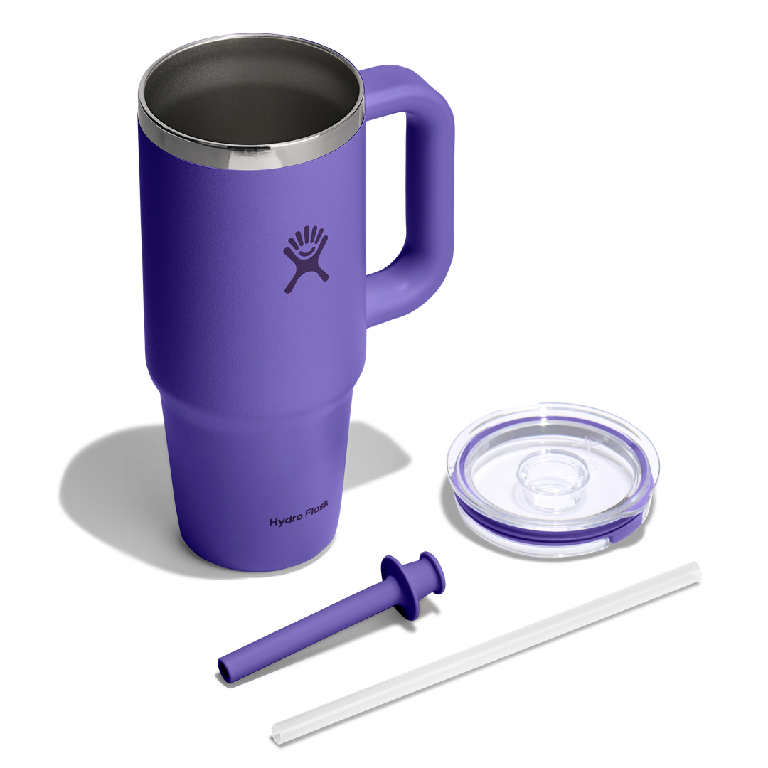 HYDRO FLASK Travel Tumbler Clear Lid Water Bottle