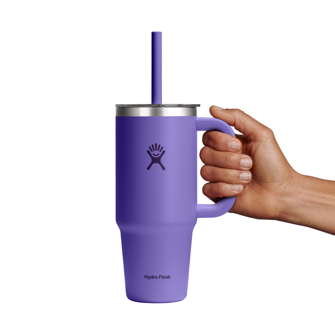 HYDRO FLASK Travel Tumbler Clear Lid Water Bottle