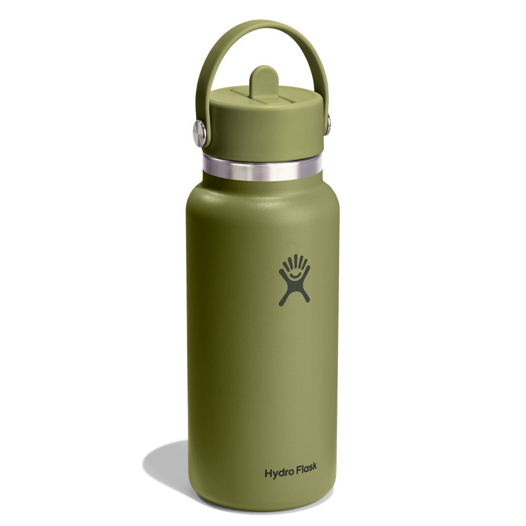 HYDRO FLASK Wide Flex Straw Cap Water Bottle