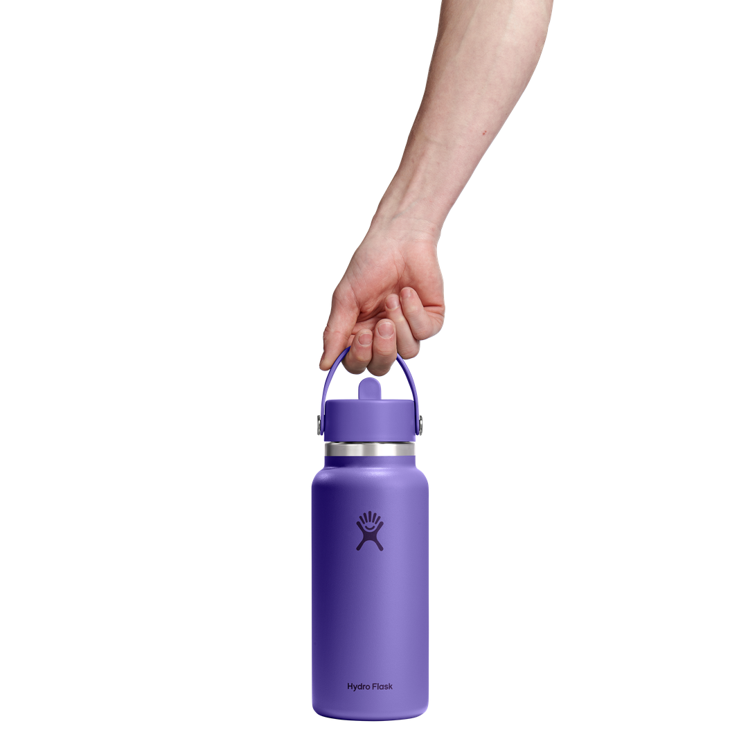 HYDRO FLASK Wide Flex Straw Cap Water Bottle