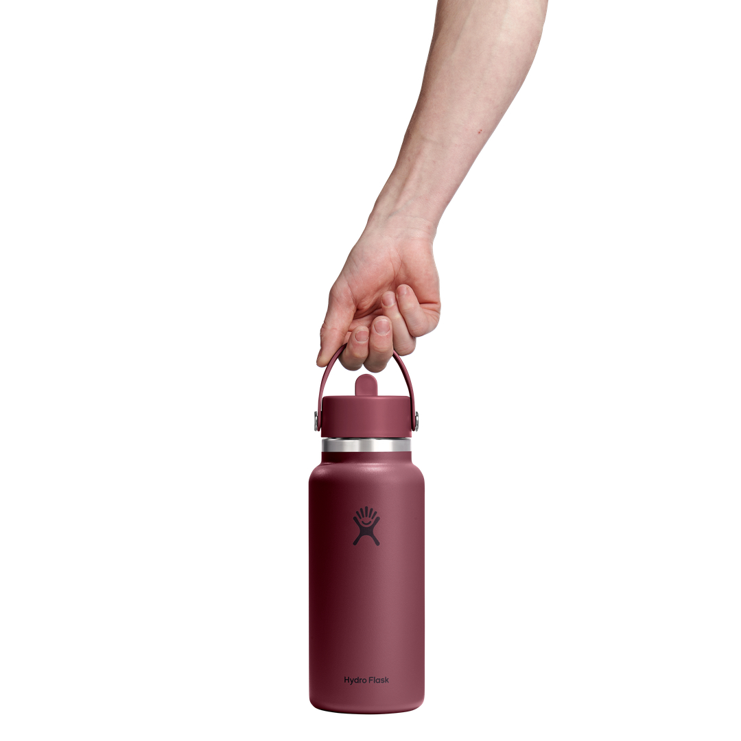 HYDRO FLASK Wide Flex Straw Cap Water Bottle