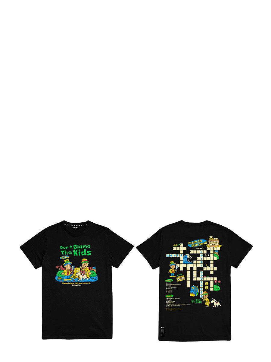 DONT BLAME THE KIDS APPAREL CO Crossword Tee