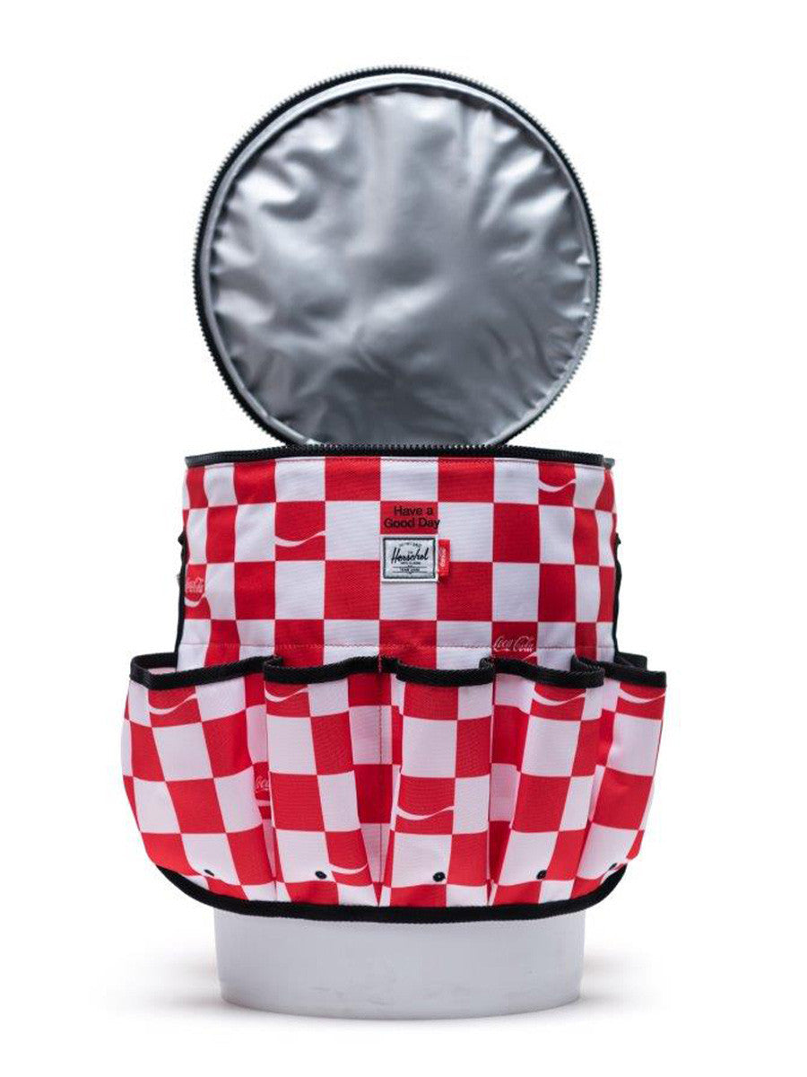 HERSCHEL Bucket Beach Bag Coca Cola Travel Accessory