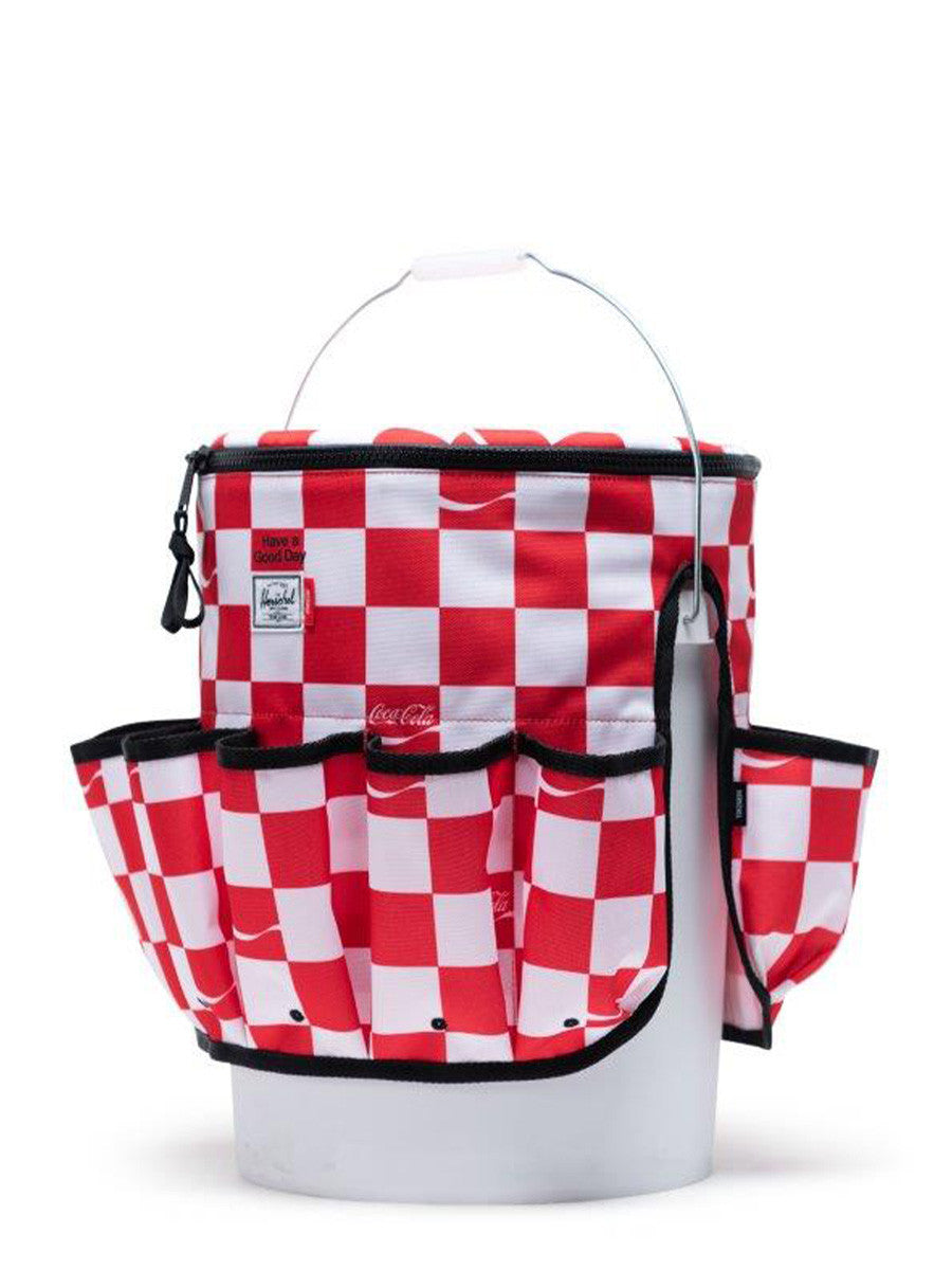 HERSCHEL Bucket Beach Bag Coca Cola Travel Accessory