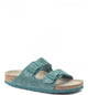 BIRKENSTOCK Arizona Sfb Soft Suede&Nubuck (Darkland) Womens Womens