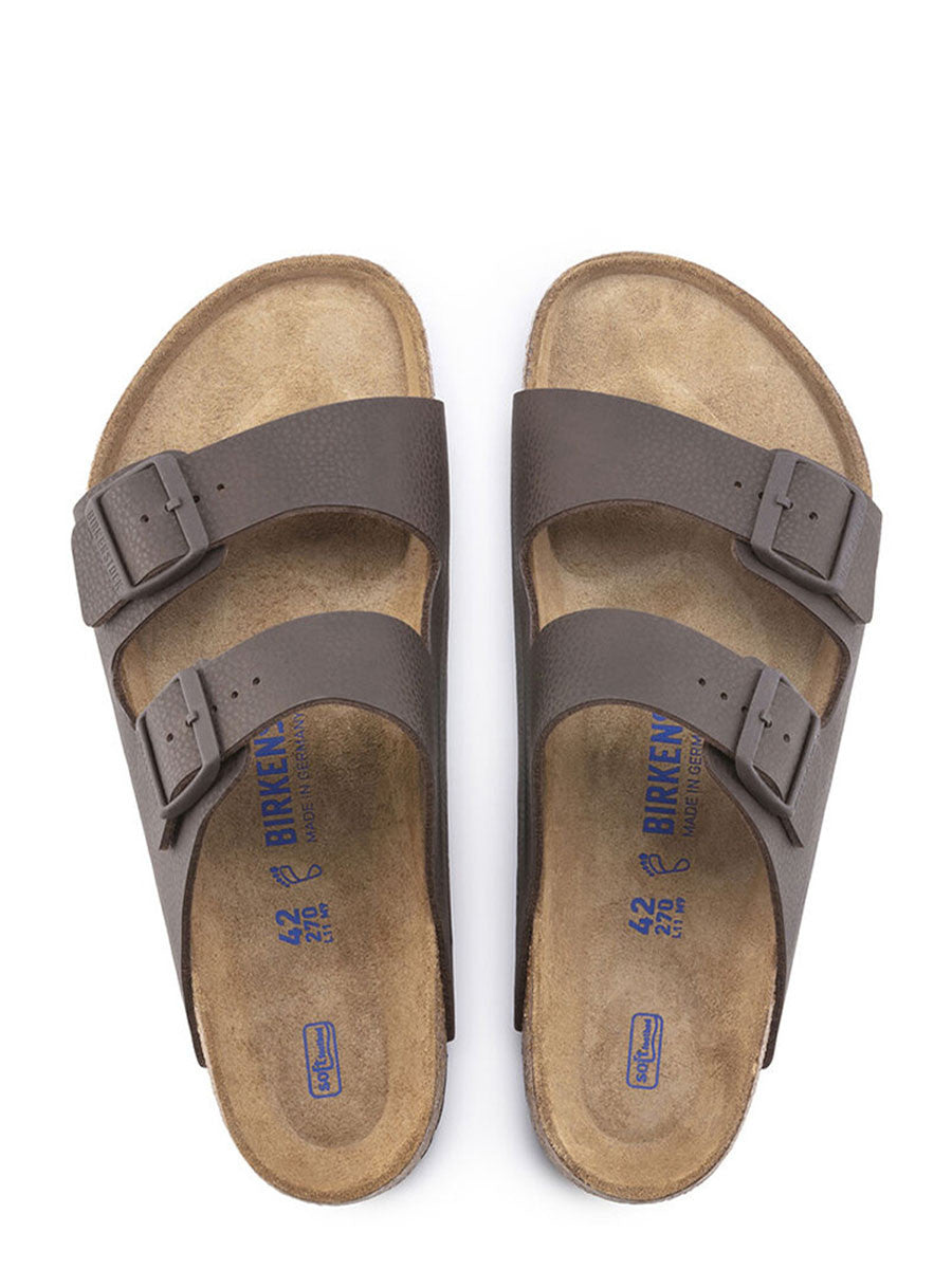 BIRKENSTOCK Arizona Sfb Desert Soil Mens Chocolate