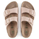 BIRKENSTOCK Arizona Rivet Logo Vegan Canvas Womens