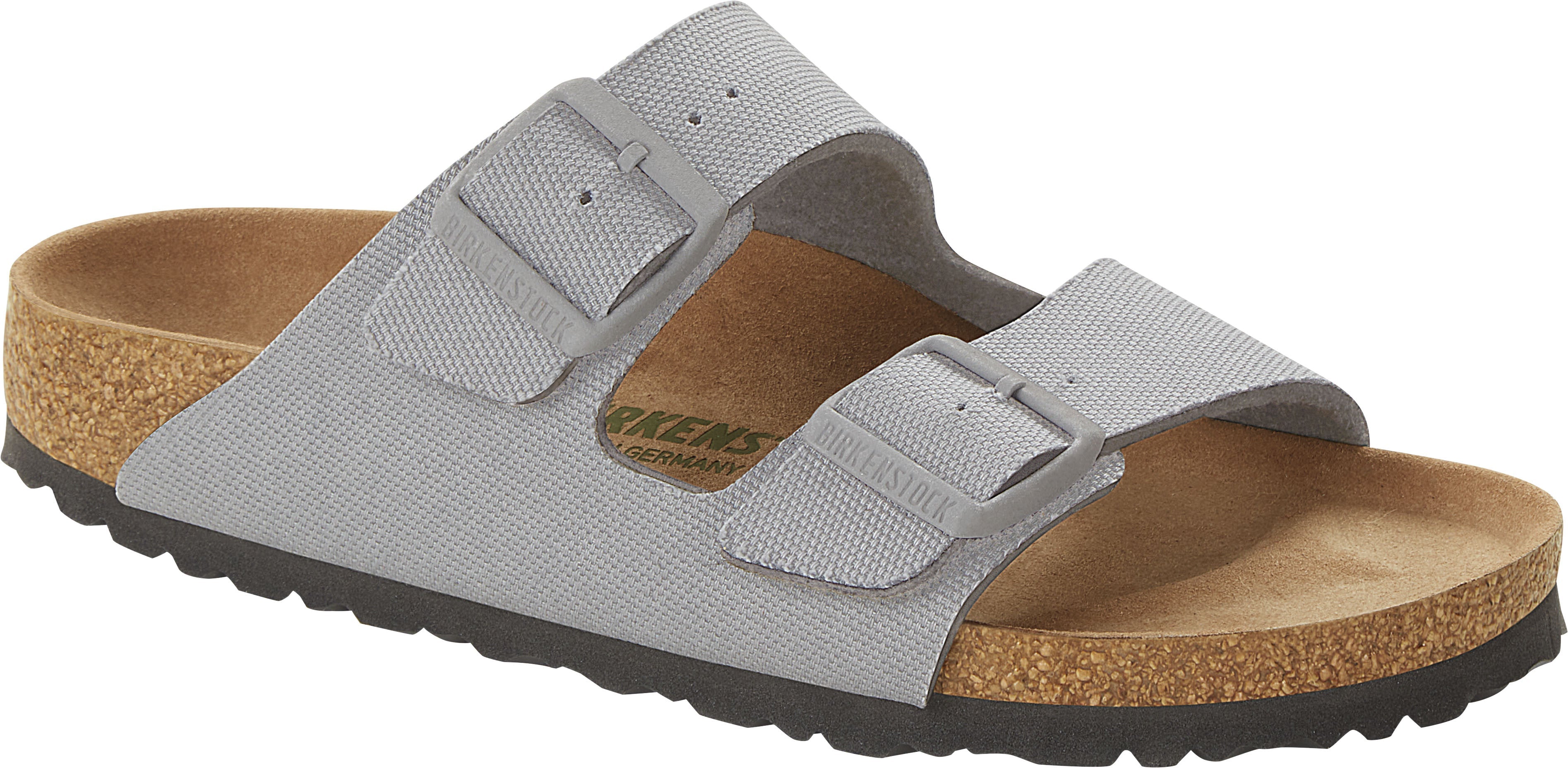BIRKENSTOCK Arizona Rivet Logo Vegan Canvas Womens