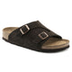 BIRKENSTOCK Zurich Sfb Suede (Buffed Tactiles) Mens Mens