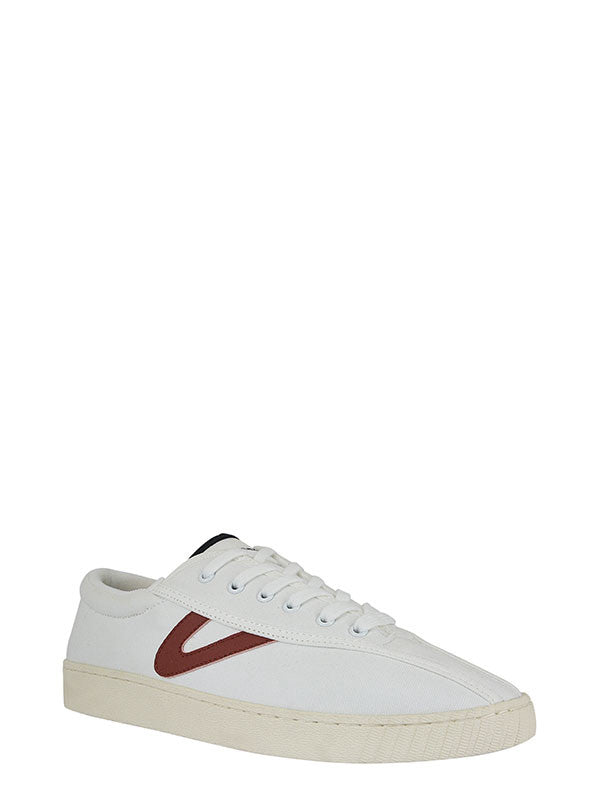TRETORN Nylite White/Maroon Mens Sneakers