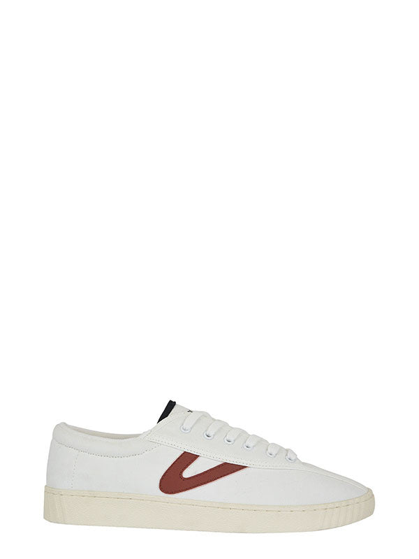 TRETORN Nylite White/Maroon Mens Sneakers