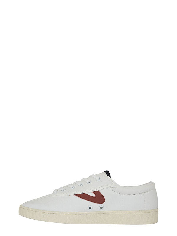 TRETORN Nylite White/Maroon Mens Sneakers