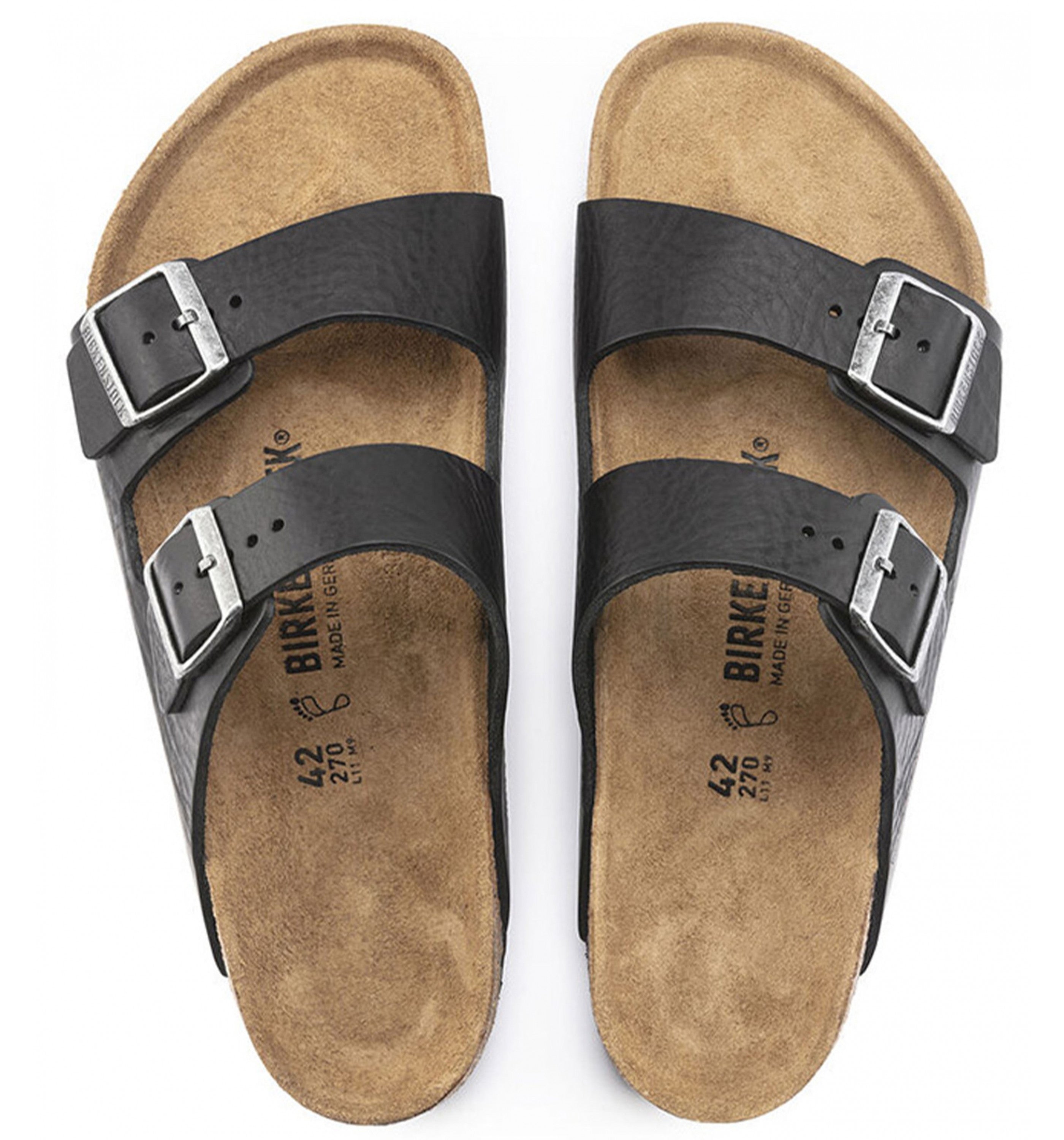 BIRKENSTOCK Arizona Vintage Wood Mens Vintage Wood Black