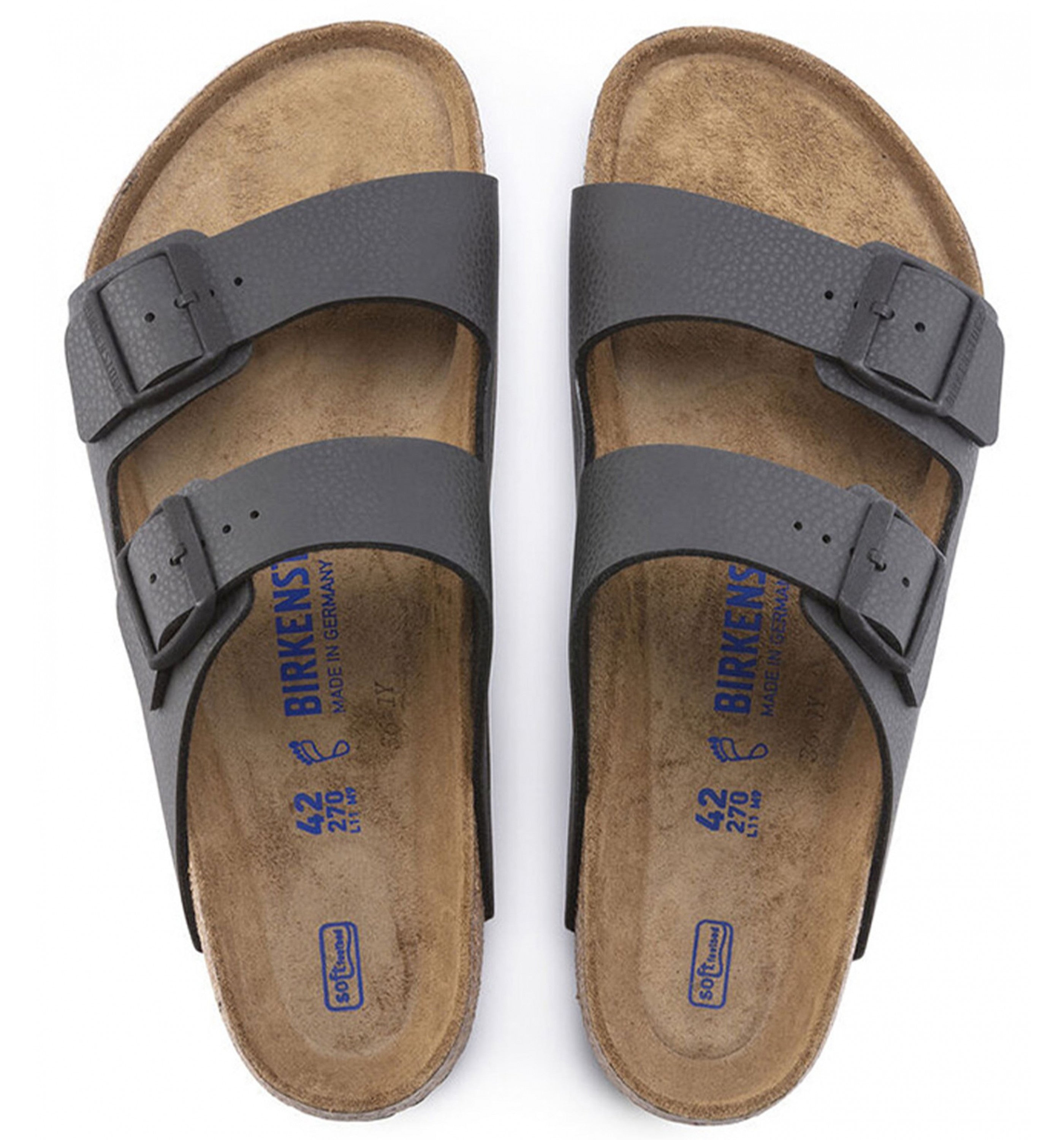 BIRKENSTOCK Arizona Sfb Desert Soil Mens Black