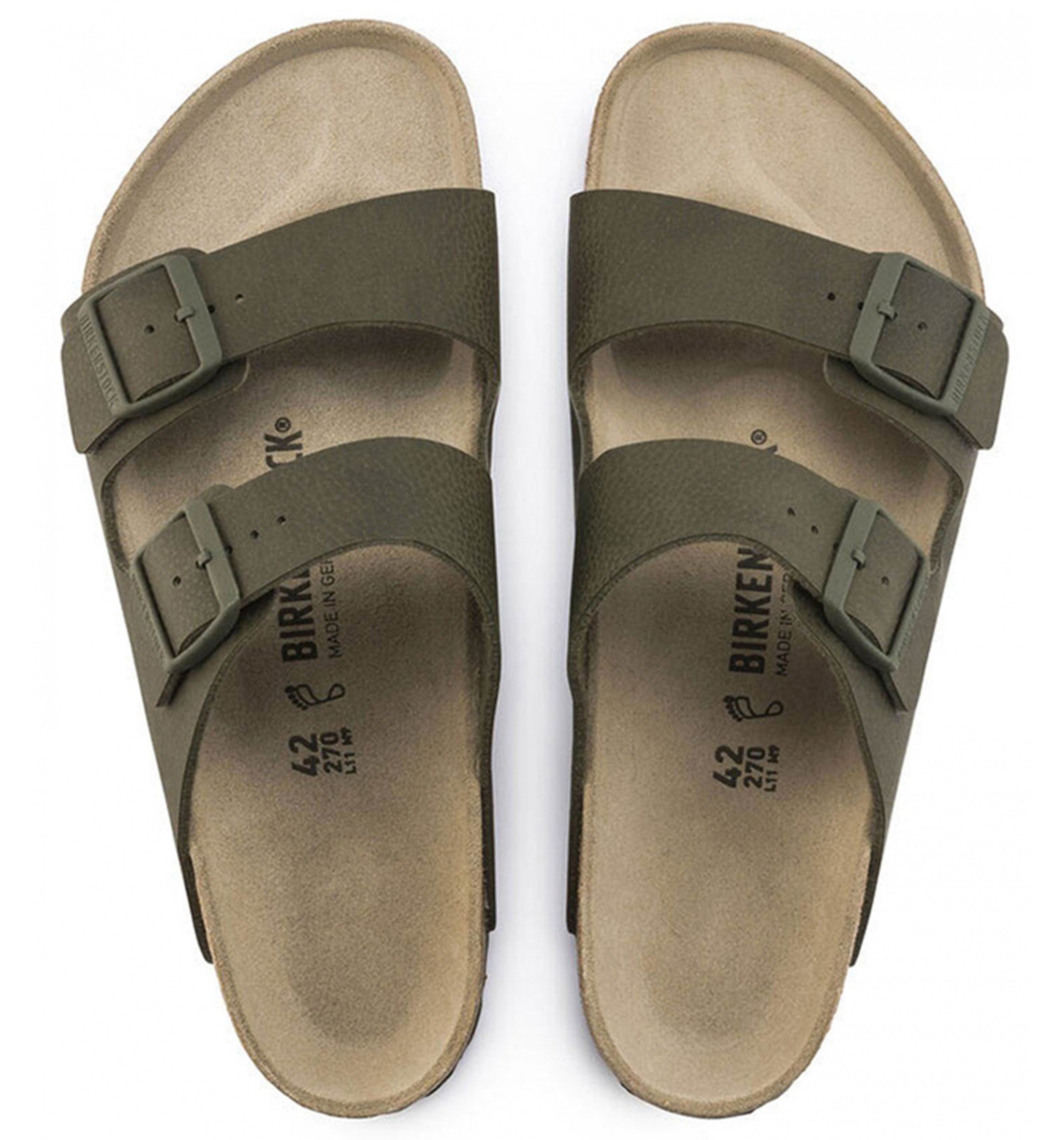 BIRKENSTOCK Arizona Desert Soil Mens Green
