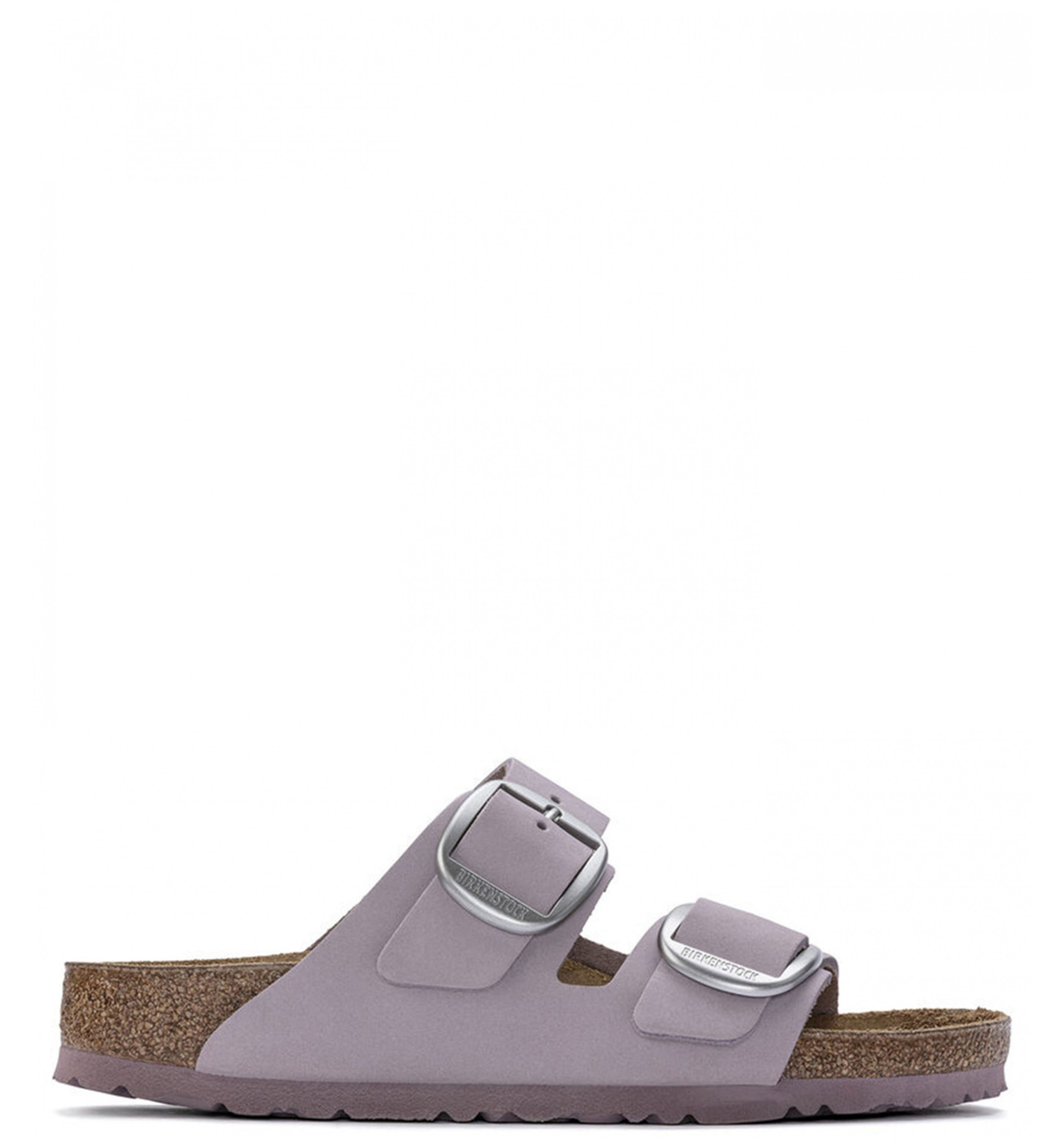BIRKENSTOCK Arizona Big Buckle Nubuck Womens Yomo Lilac