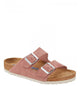 BIRKENSTOCK Arizona Sfb Suede Womens Pink Clay
