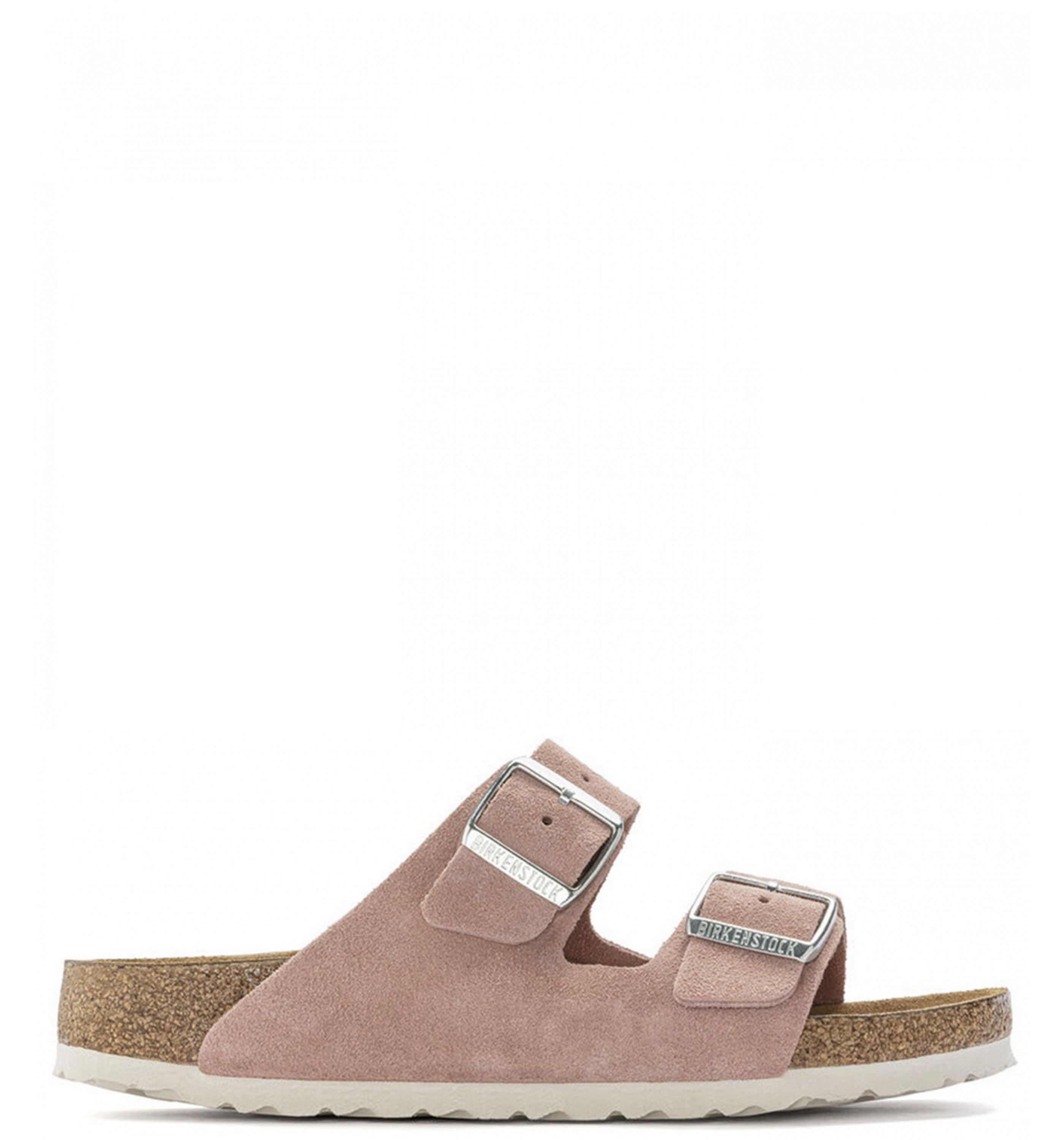 BIRKENSTOCK Arizona Sfb Suede Womens Pink Clay