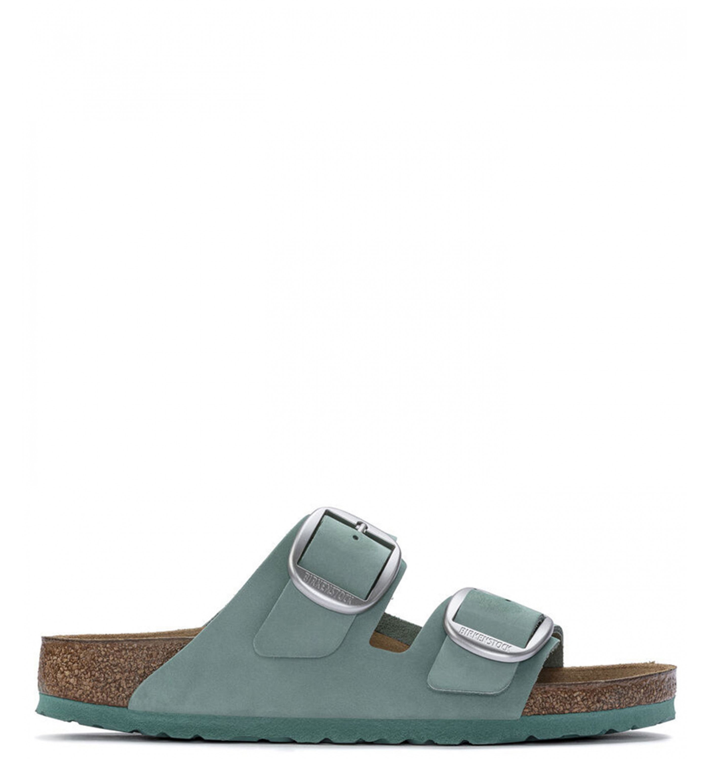 BIRKENSTOCK Arizona Big Buckle Nubuck Womens Beryl