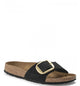 BIRKENSTOCK Madrid Big Buckle Nubuck Womens Black