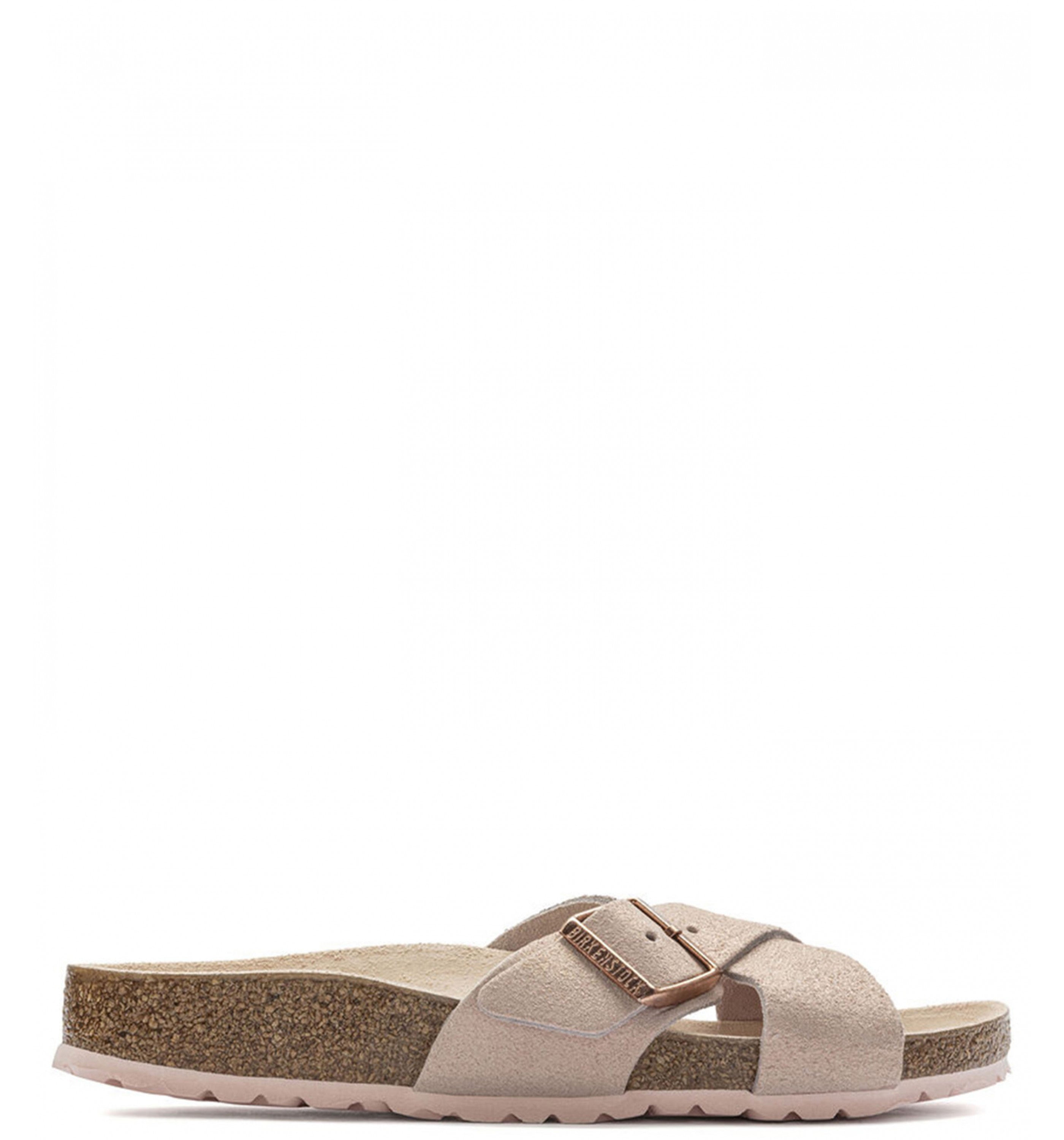 BIRKENSTOCK Siena Shimmering Leather Womens Light Rose