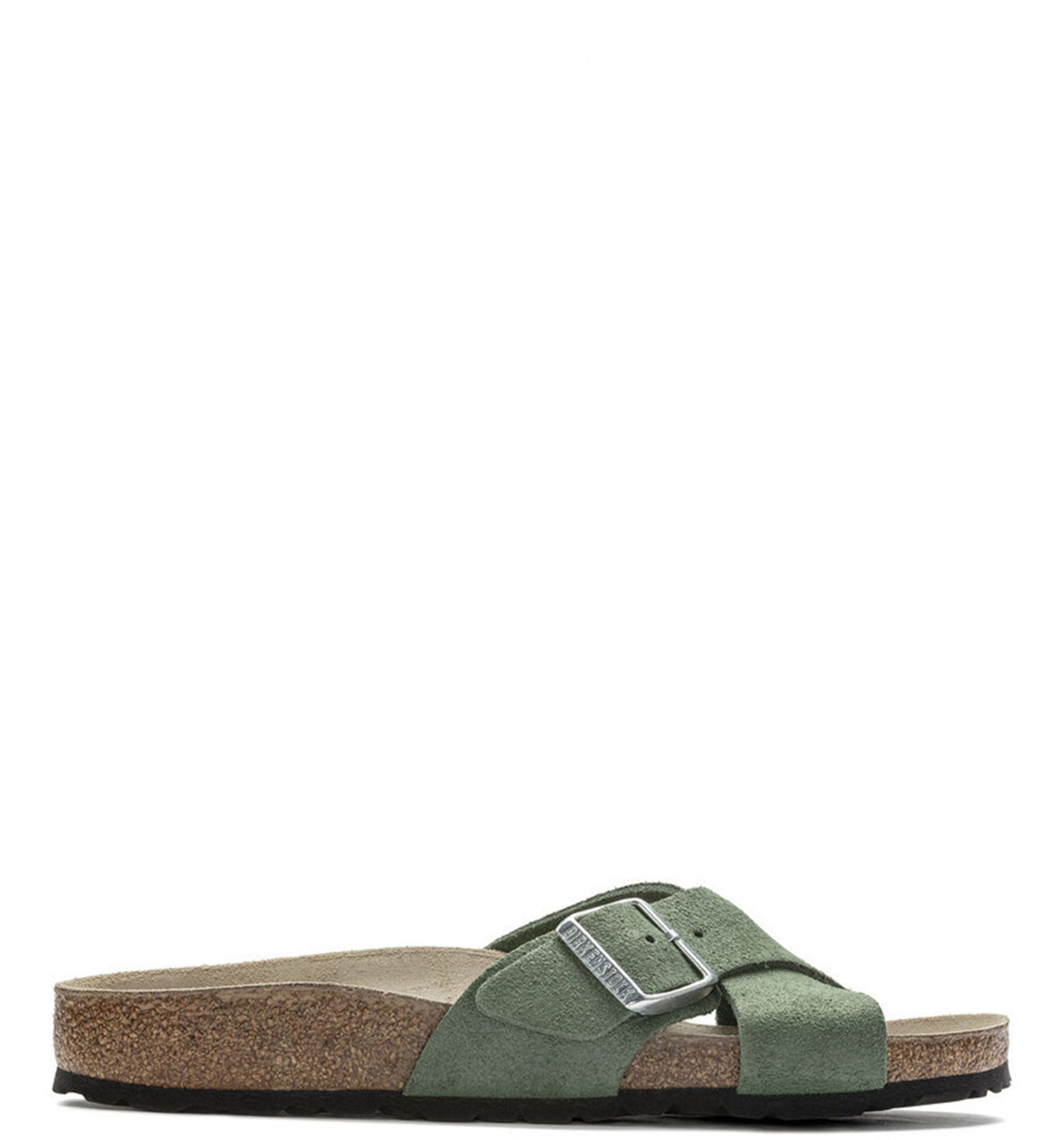 BIRKENSTOCK Siena Shimmering Leather Womens Thyme