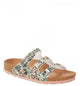BIRKENSTOCK Florida Paisley Pattern (Vegan) Womens Paisley Light Rose