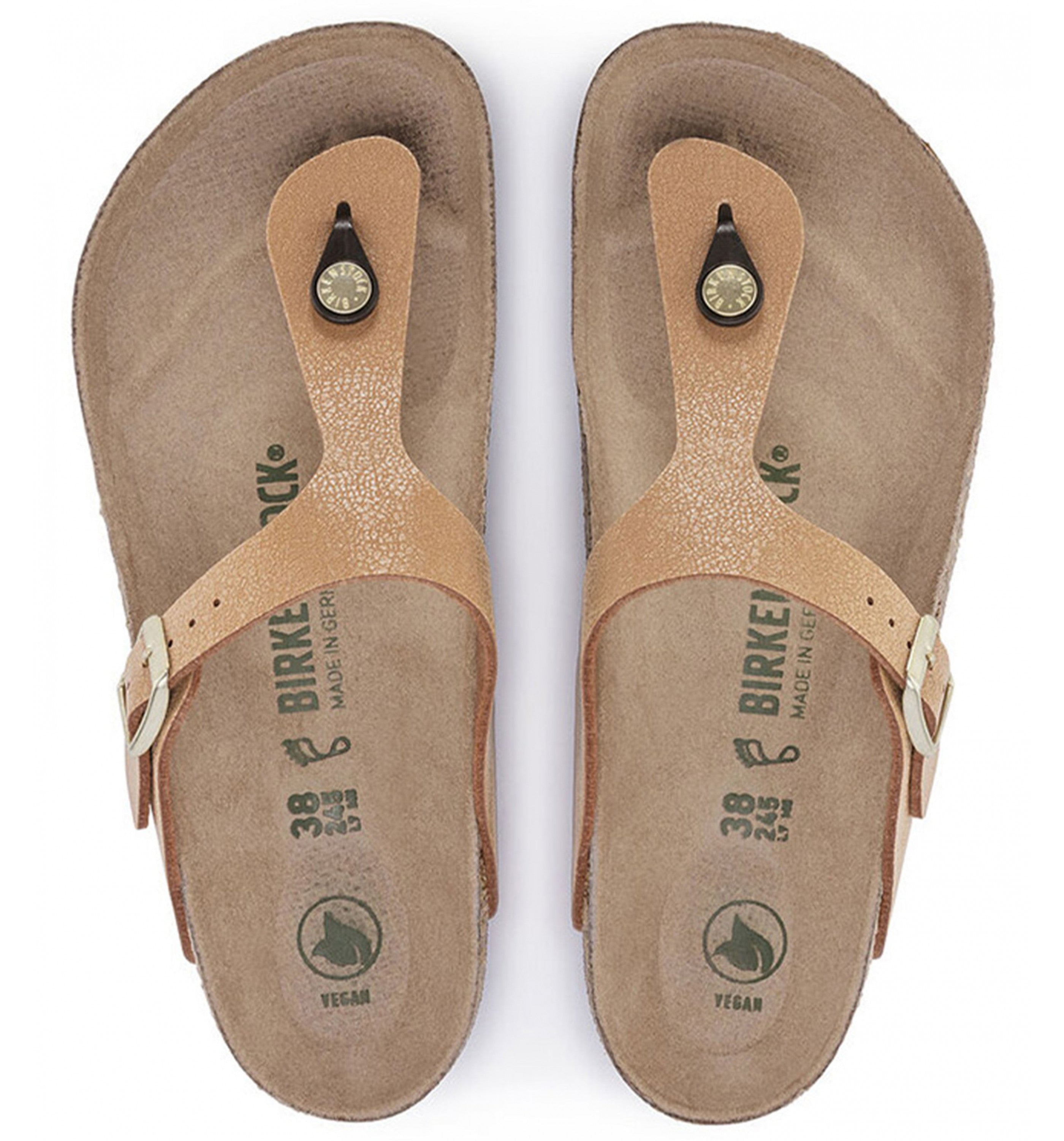 BIRKENSTOCK Gizeh Earthy Vegan Womens Pecan