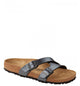 BIRKENSTOCK Yao Birko-Flor Metallic Womens Metallic Black